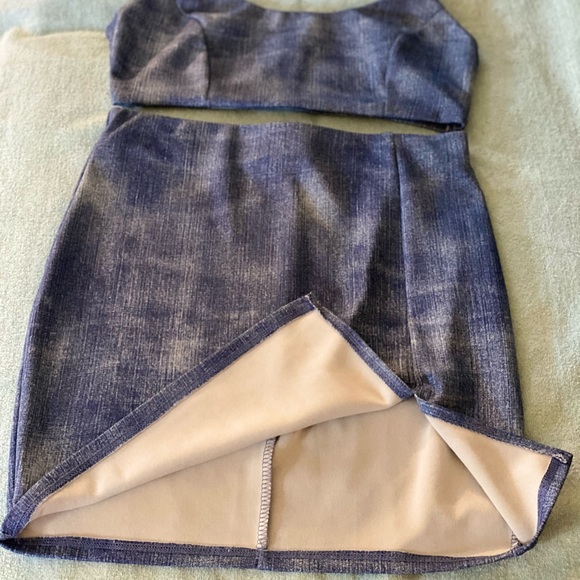 🍒SOLD🍒 Fashion Nova Matching Skirt Set✨ - Picture 3 of 7